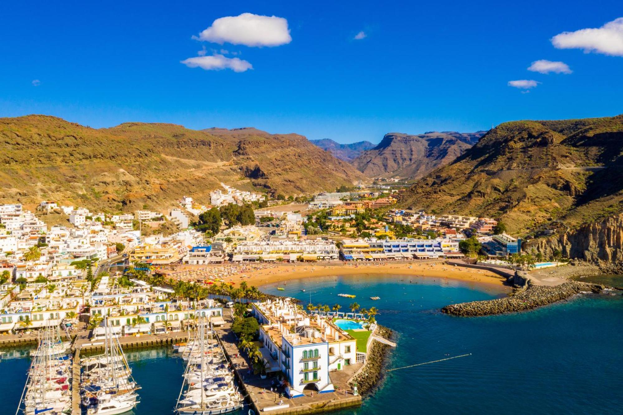 Amarre Shell Puerto De Mogan Exterior foto