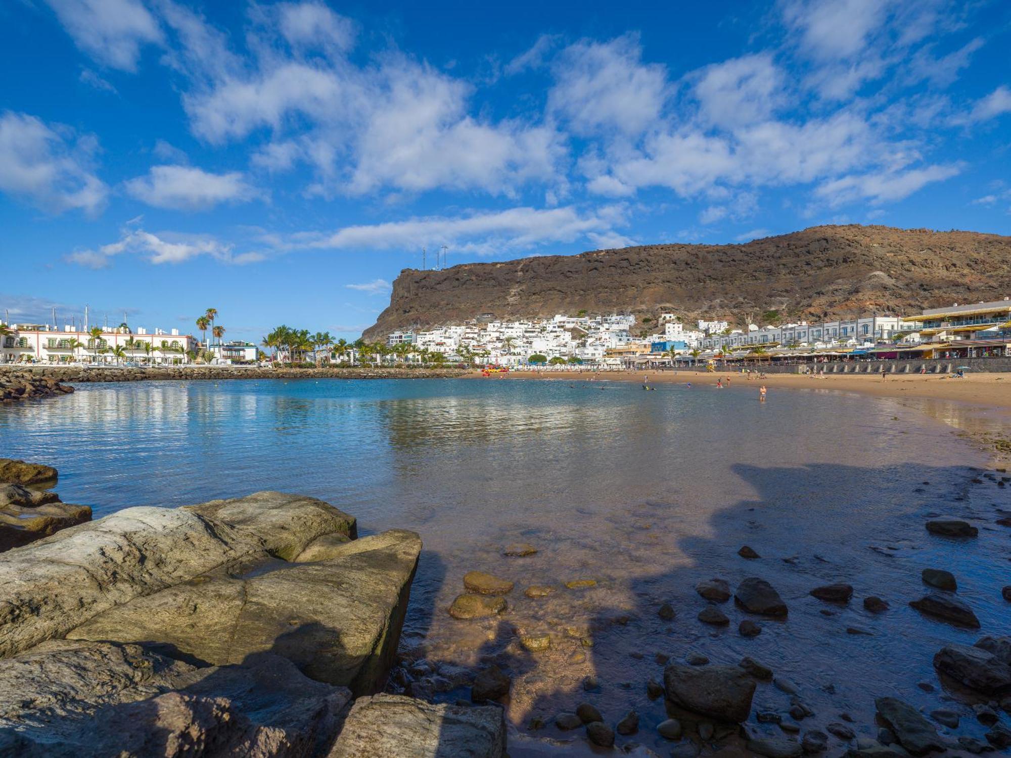 Amarre Shell Puerto De Mogan Exterior foto